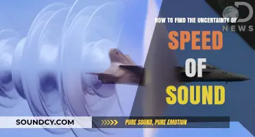 Measuring Sound Speed: Techniques to Calculate Uncertainty Accurately