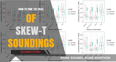 Discovering Skew-T Sounding TXT Files: A Comprehensive Guide