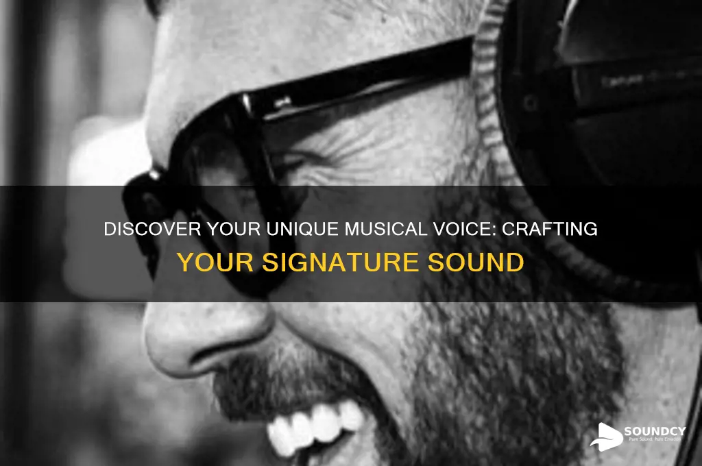 how to find your own sound as a musician