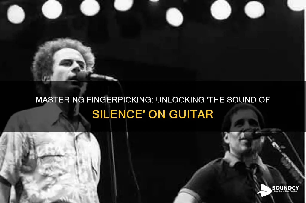 how to fingerpick on guitar of sound of silence