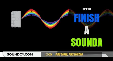 Mastering the Final Touches: How to Perfectly Finish a Sounda