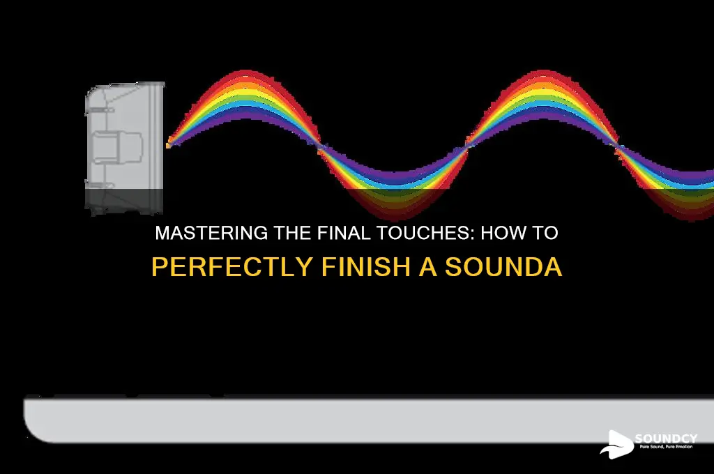 how to finish a sounda