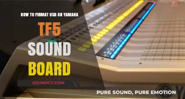 Formatting USB on Yamaha TF5: A Step-by-Step Guide for Sound Engineers