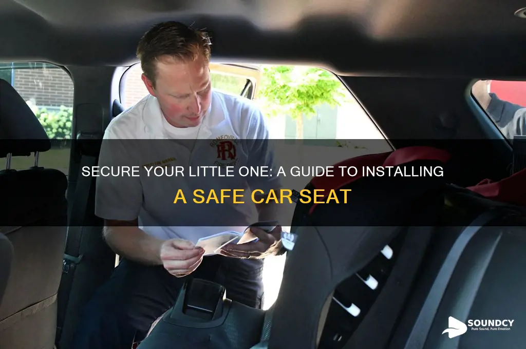 how to fit a safe and sound car seat