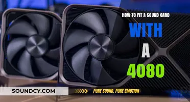Upgrade Your Audio: Installing a Sound Card with RTX 4080 Setup