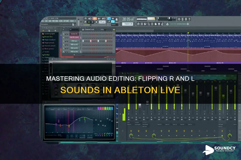 how to flip the r l sound in ableton