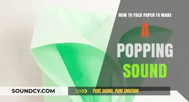 Master the Art of Folding Paper for a Perfect Popping Sound