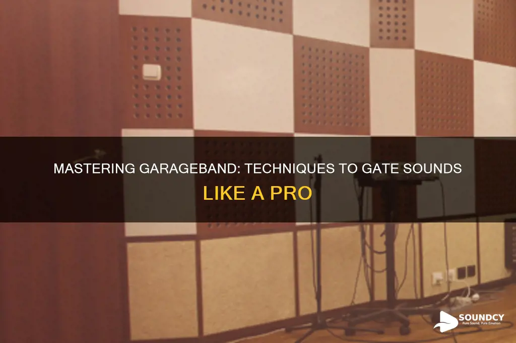 how to gate sounds garageband