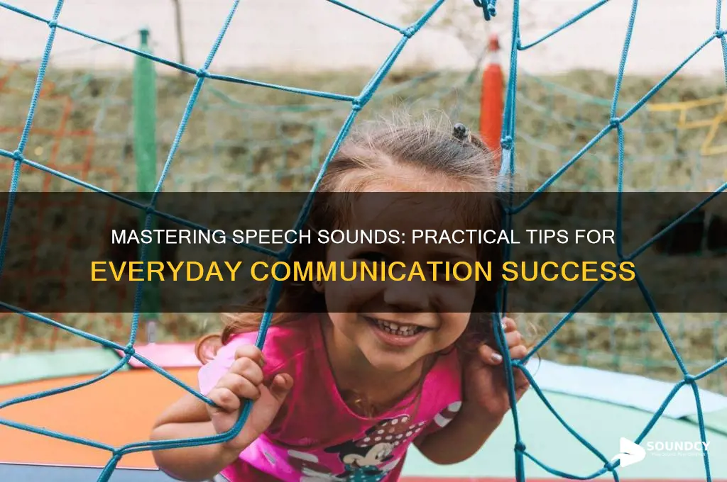how to generalize correct speech sounds into everyday life