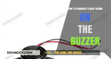Simple Guide to Creating a Beep Sound on Your Buzzer