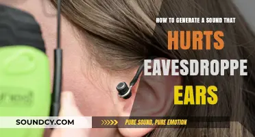Eavesdropper Deterrent: Crafting Ear-Piercing Sounds to Protect Your Privacy