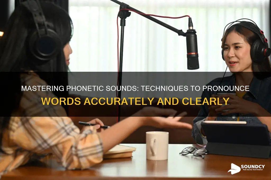 how to generate phonetic sounds