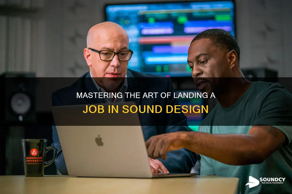 how to gety a job in sound spooky world