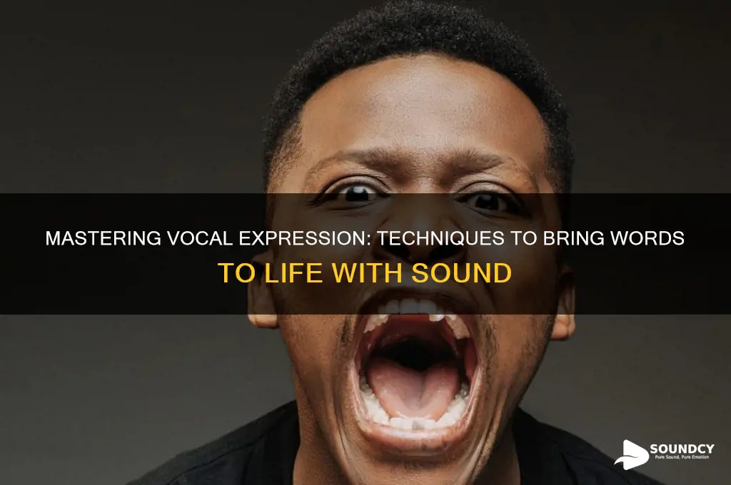 how to give words sound