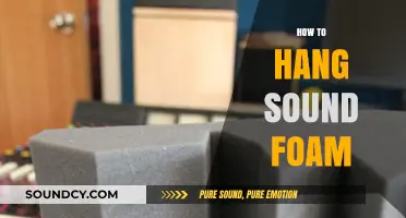 Easy Guide to Hanging Sound Foam for Better Acoustics