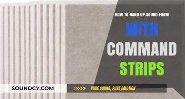 Easy Sound Foam Installation: Hanging with Command Strips Guide