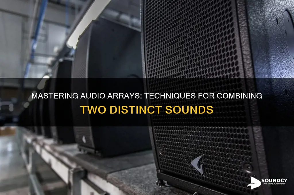 how to have 2 seperate sounds in one array