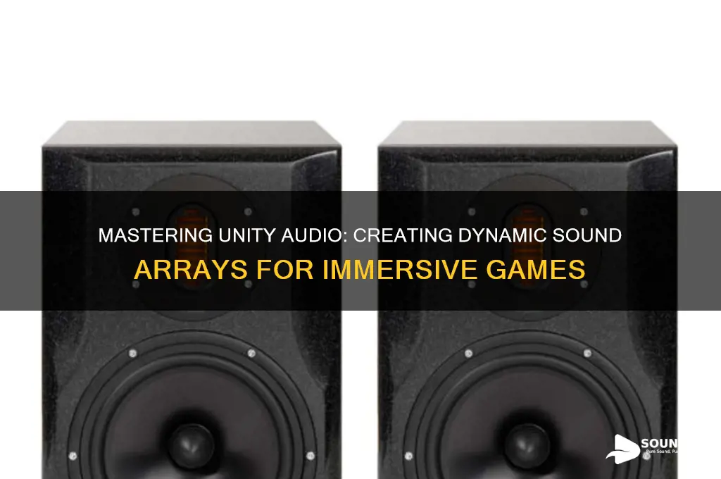 how to have an array of sounds in unity