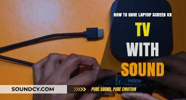 Connect Laptop to TV: Easy Screen & Sound Setup Guide