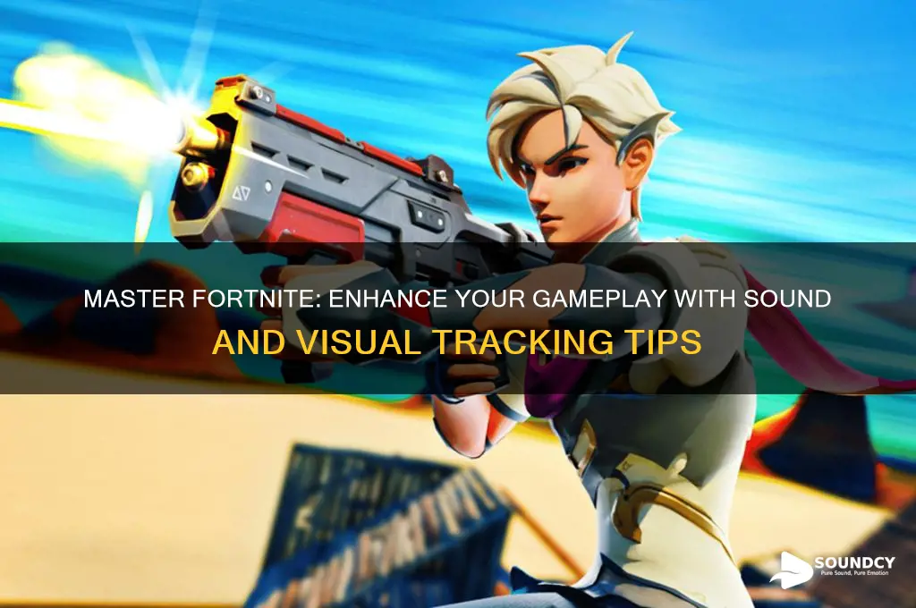 how to have sound and visual tracking on fortnite
