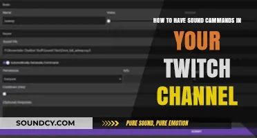 Mastering Sound Commands: Elevate Your Twitch Channel's Interactive Experience