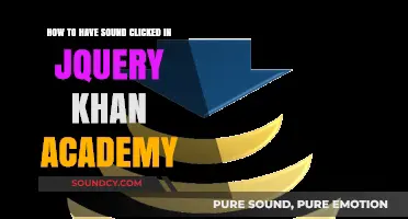 Mastering Sound Clicks in jQuery: A Khan Academy Tutorial Guide