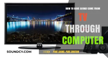 Connect Your TV Audio to Your Computer: A Step-by-Step Guide