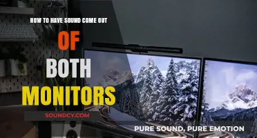 Dual Monitor Audio Setup: How to Enable Sound on Both Screens