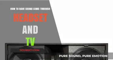 Dual Audio Setup: Headset and TV Sound Sync Made Easy