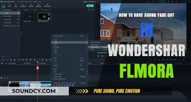 Mastering Audio Transitions: Sound Fade Out in Wondershare Filmora