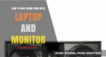 Dual Audio Setup: Play Sound from Laptop and Monitor Simultaneously