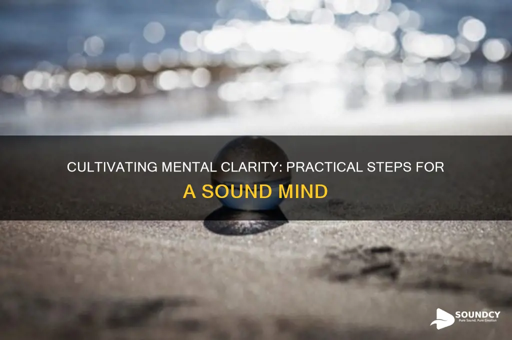 how to have sound mind