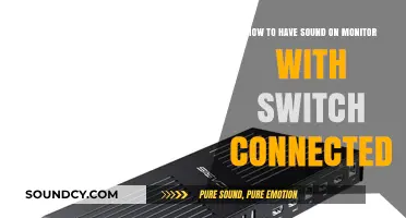 Enable Monitor Audio: Sound Setup with Switch Connection Guide