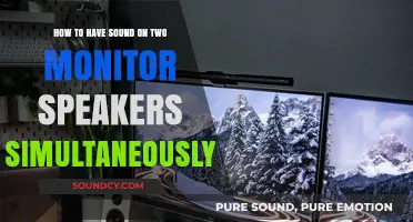 Simultaneous Sound Setup: How to Play Audio on Two Monitors