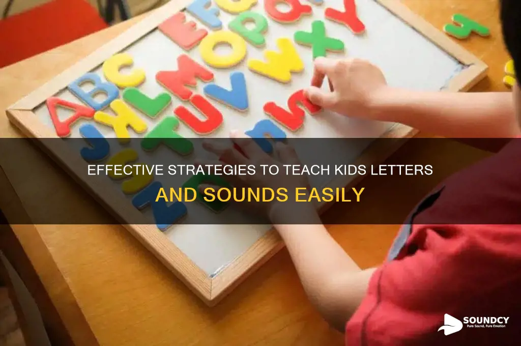 how to help a child learn letters and sounds