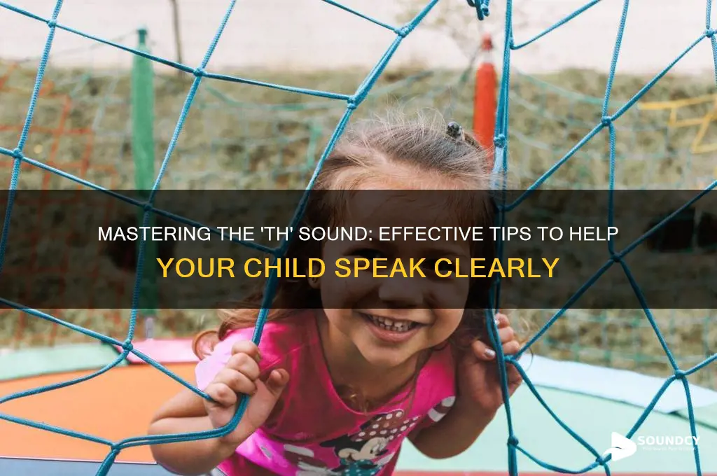 how to help my child say the th sound