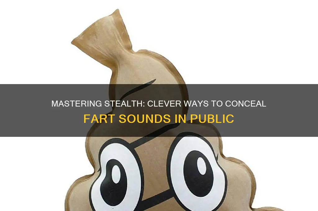 how to hide fart sound