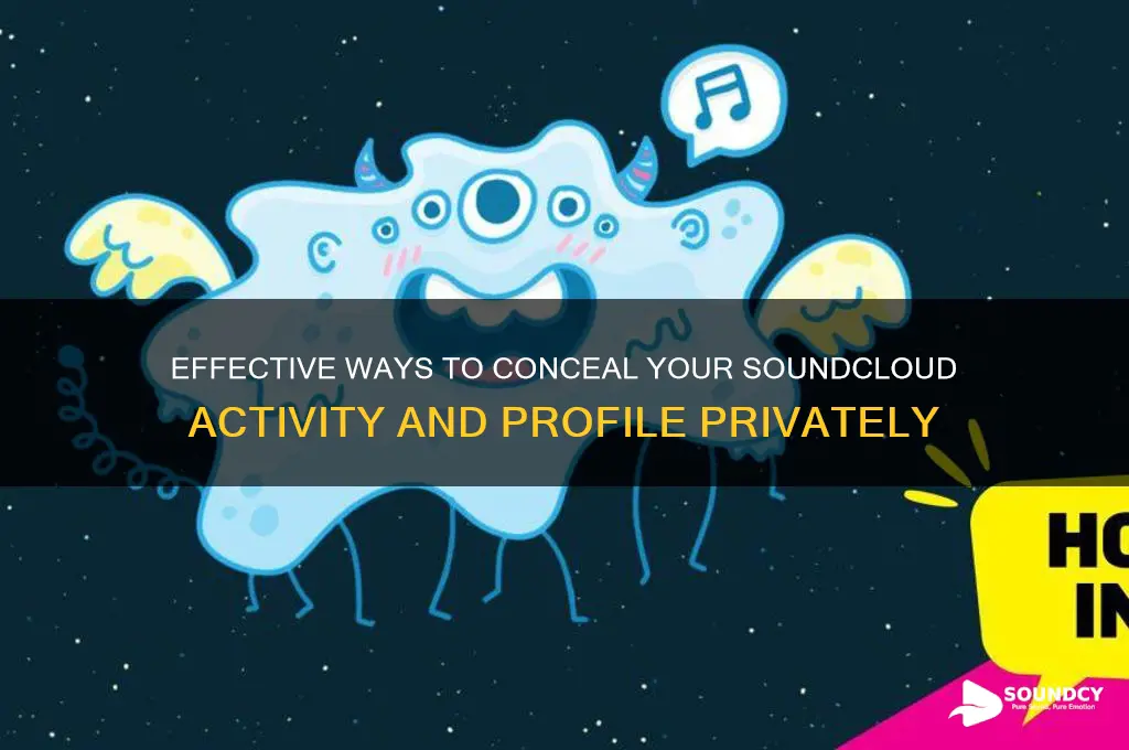 how to hide sound cloud