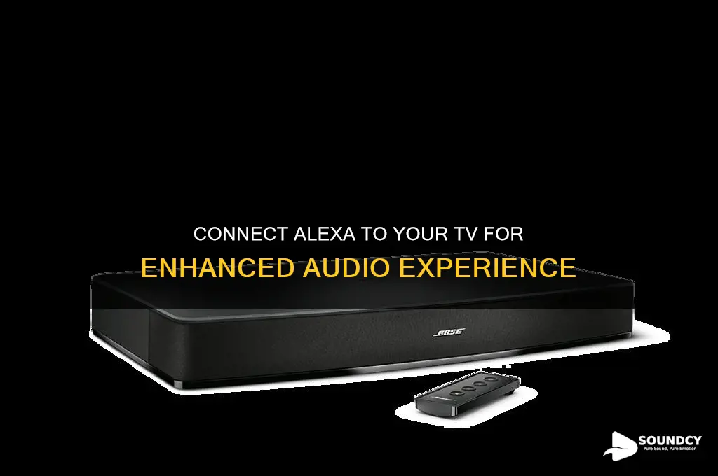 how to hook alexa up to tv for sound