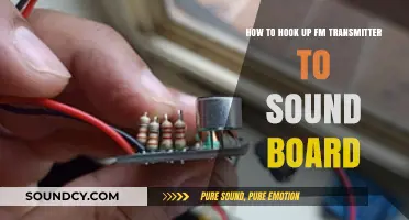 Connect FM Transmitter to Sound Board: A Step-by-Step Guide