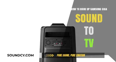 Connect Samsung Giga Sound to Your TV: Easy Setup Guide