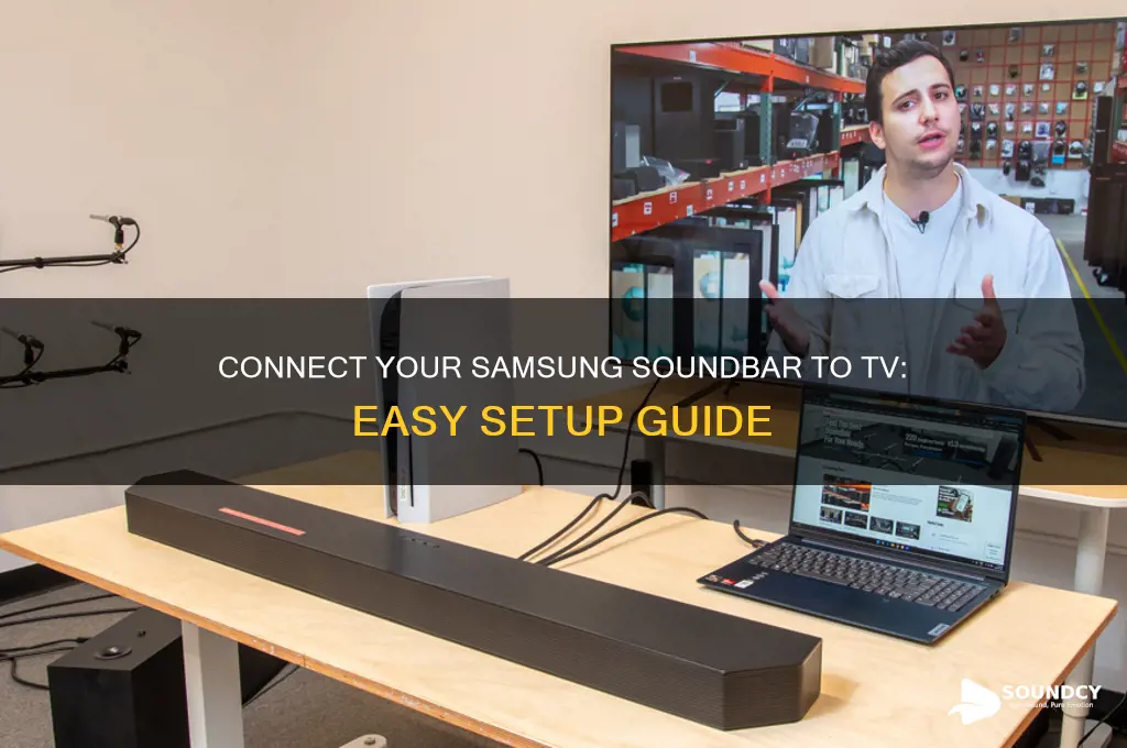 how to hookup samsung sound bat to samsung tv