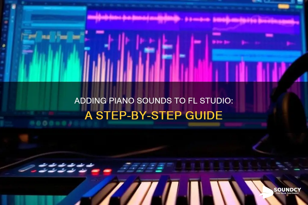 how to i put piano sounds on fl studio
