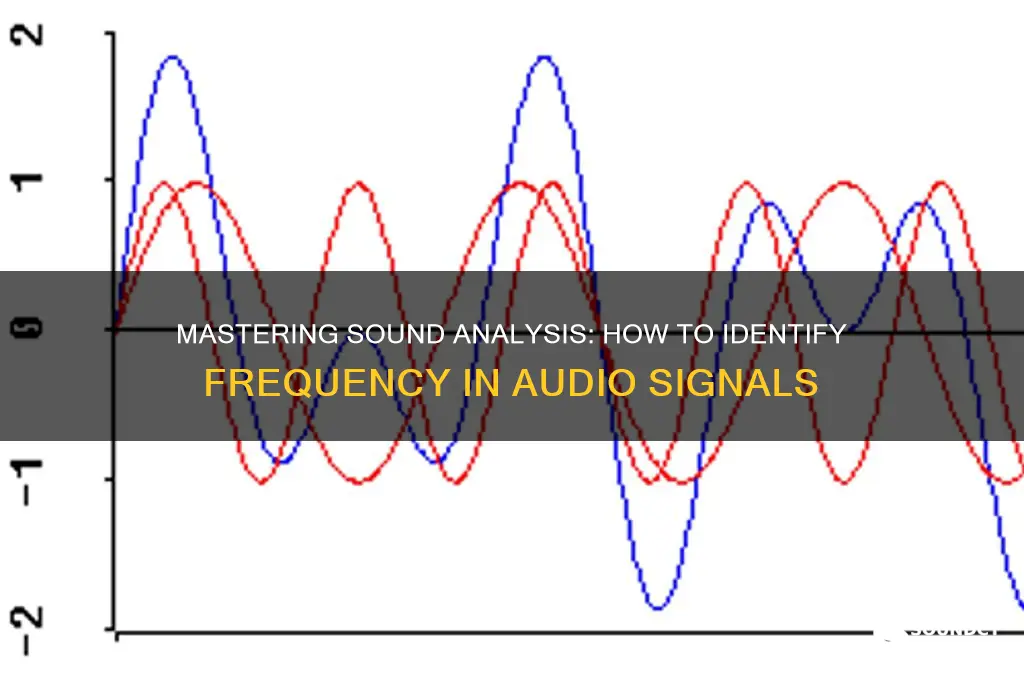 how to identidy frequency sound