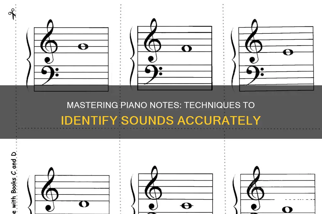 how to identify a piano note from a sound