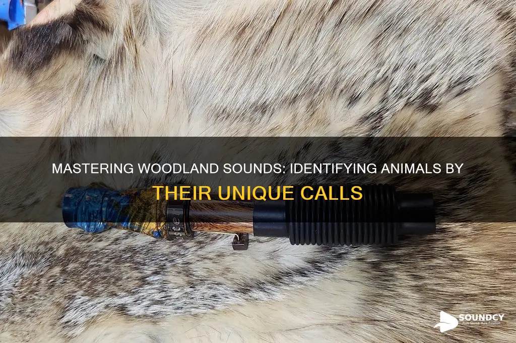 how to identify animal in the woods by sound