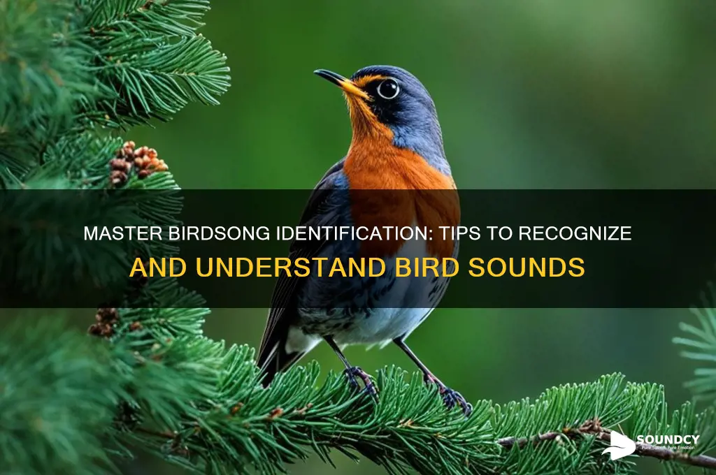 how to identify bird sound