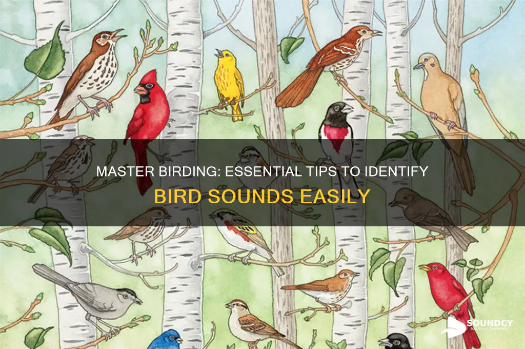 how to identify bird sounds