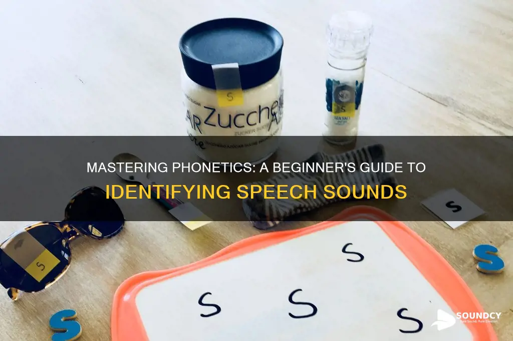 how to identify phonetic sounds