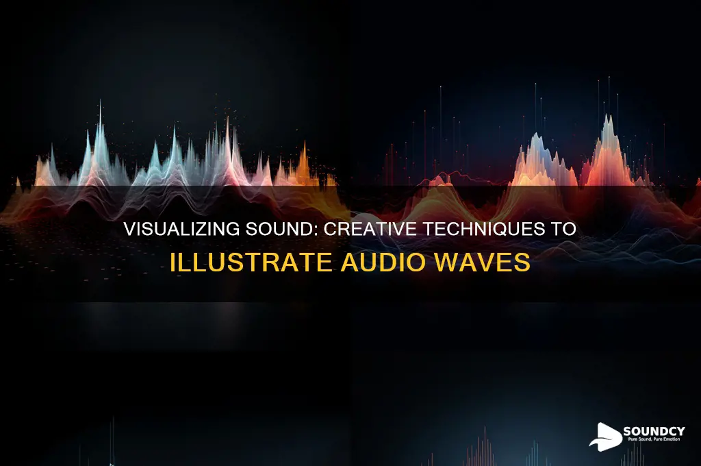 how to illustrate sound visually